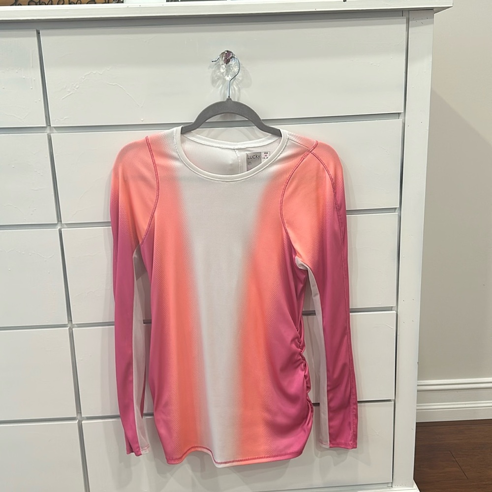 Lucky in Love Long sleeve tennis shirt